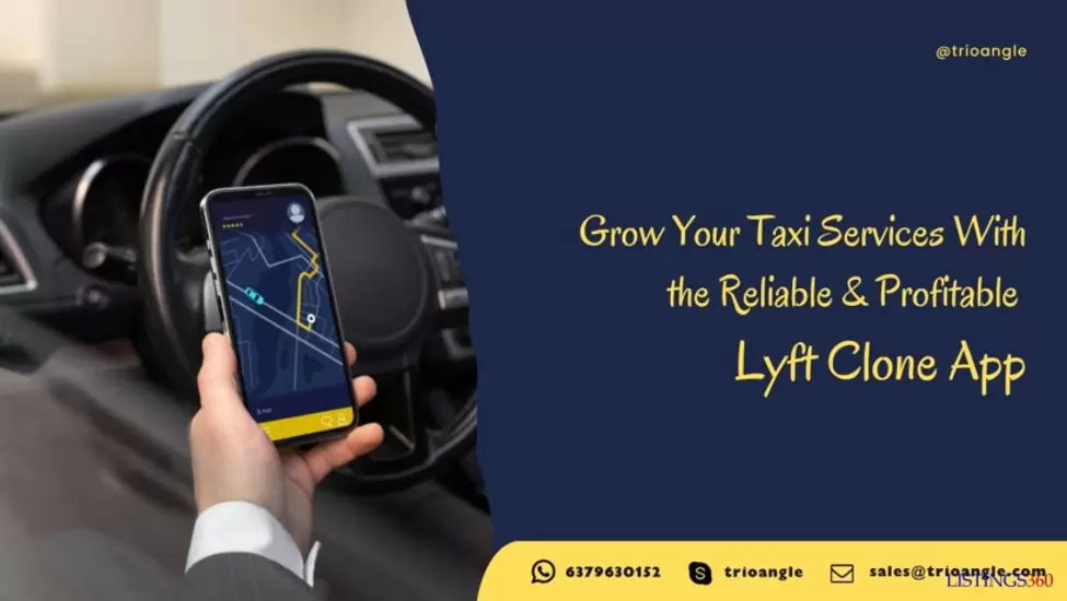 Grow Your Taxi Services With the Reliable & Profitable Lyft Clone App