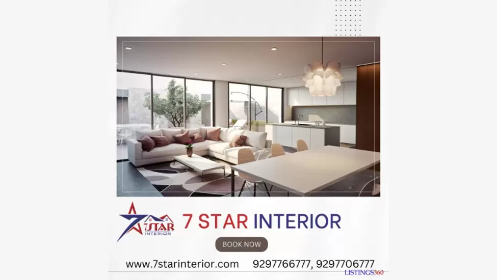 Experience Exceptional Interior Designing Services in Patna with 7 Star Interior