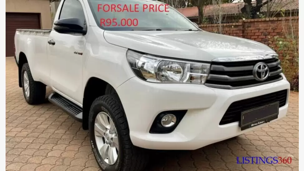 R95,000 2018 Toyota Toyota Hilux 2.4 GD6 4x2 manual single cab in good condition for sale in Kokstad KZN Please call Manqoba 0822120607 or 0833216707