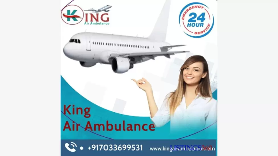 R350,000 King Air Ambulance Service in Delhi with Reliable Medical Equipment