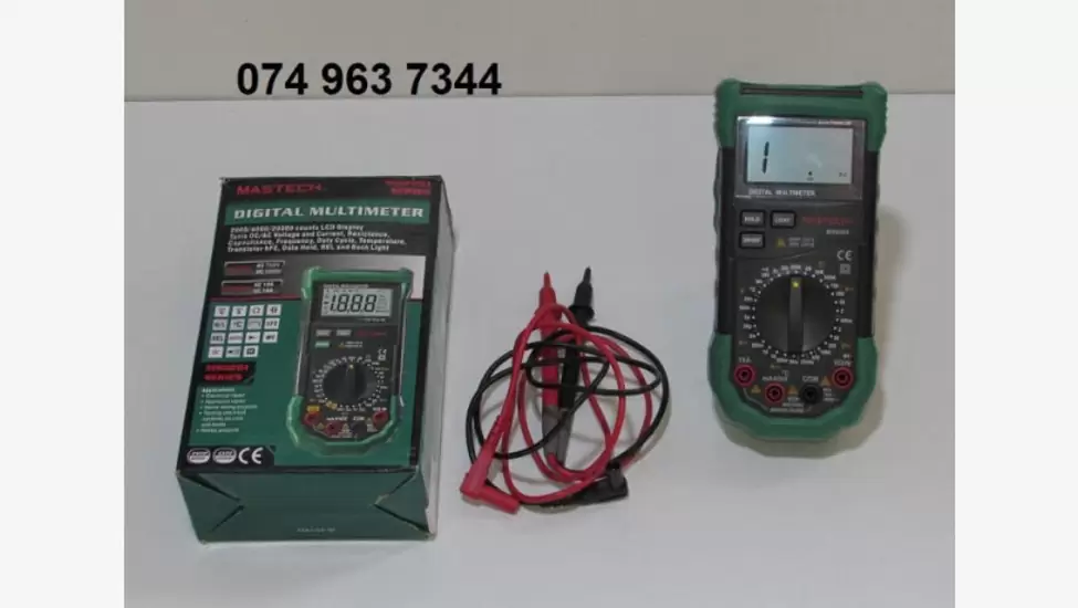 R750 Mastech MS8261 Digital Electrical Capacitance Multimeter AC/DC/O/uF DMM Volt Meter Ammeter*NEW*
