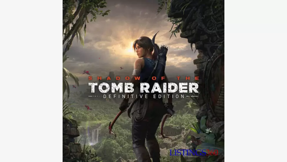 Shadow of the Tomb Raider Laptop/Desktop Computer Game.